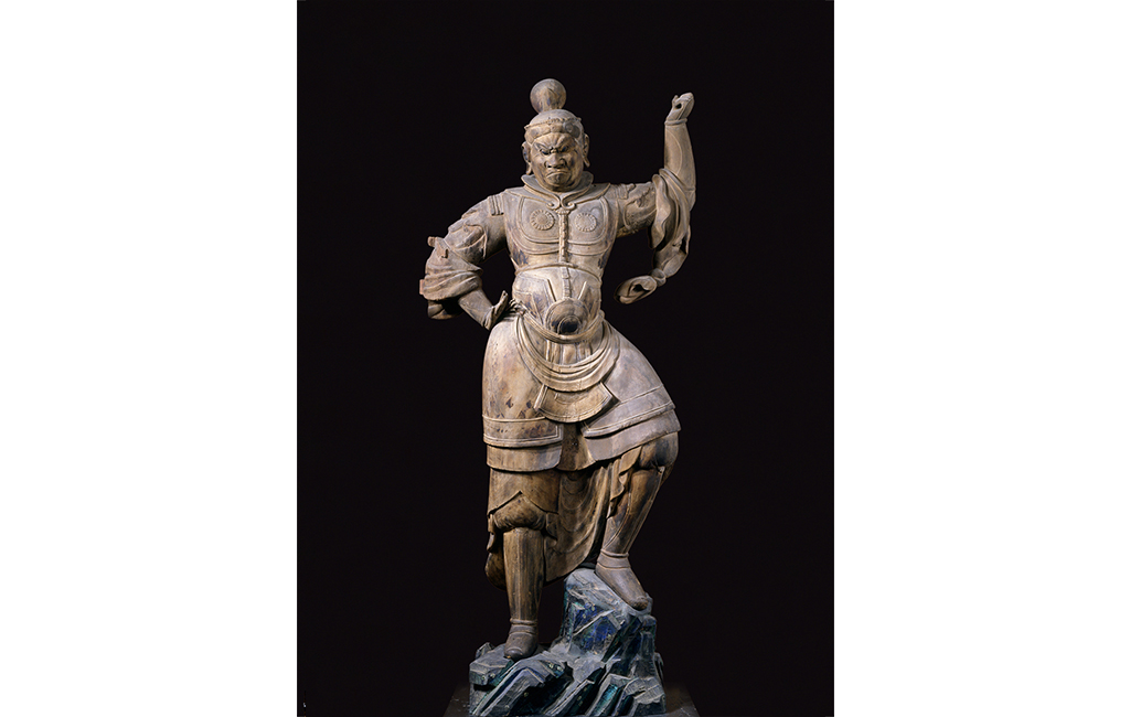 禅定寺四天王持国天