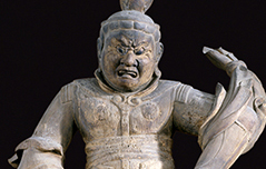 禅定寺四天王広目天